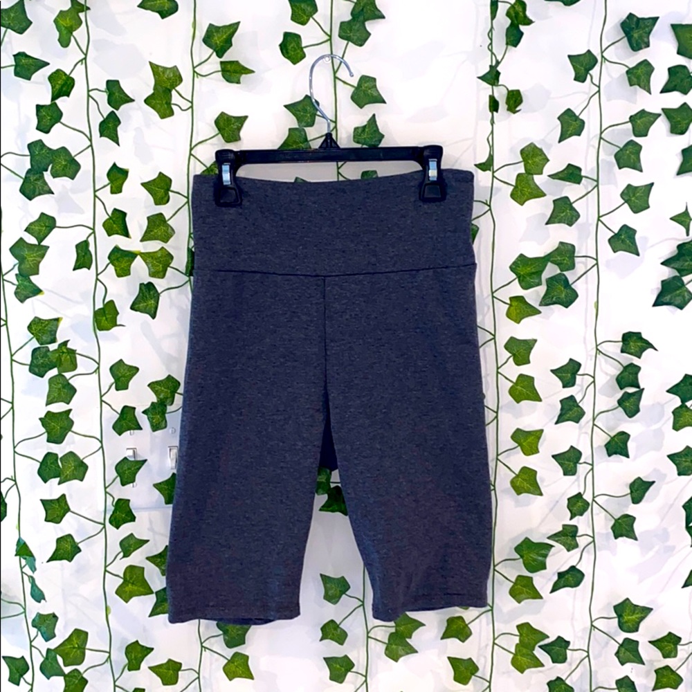 Dark Gray Biker Shorts